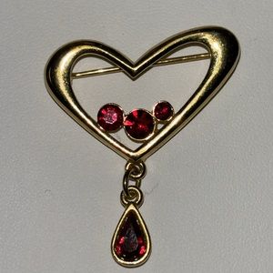 Lia Heart Pin